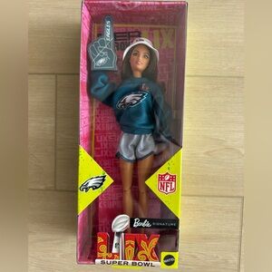 Barbie Super Bowl LIX Eagles Fan Doll